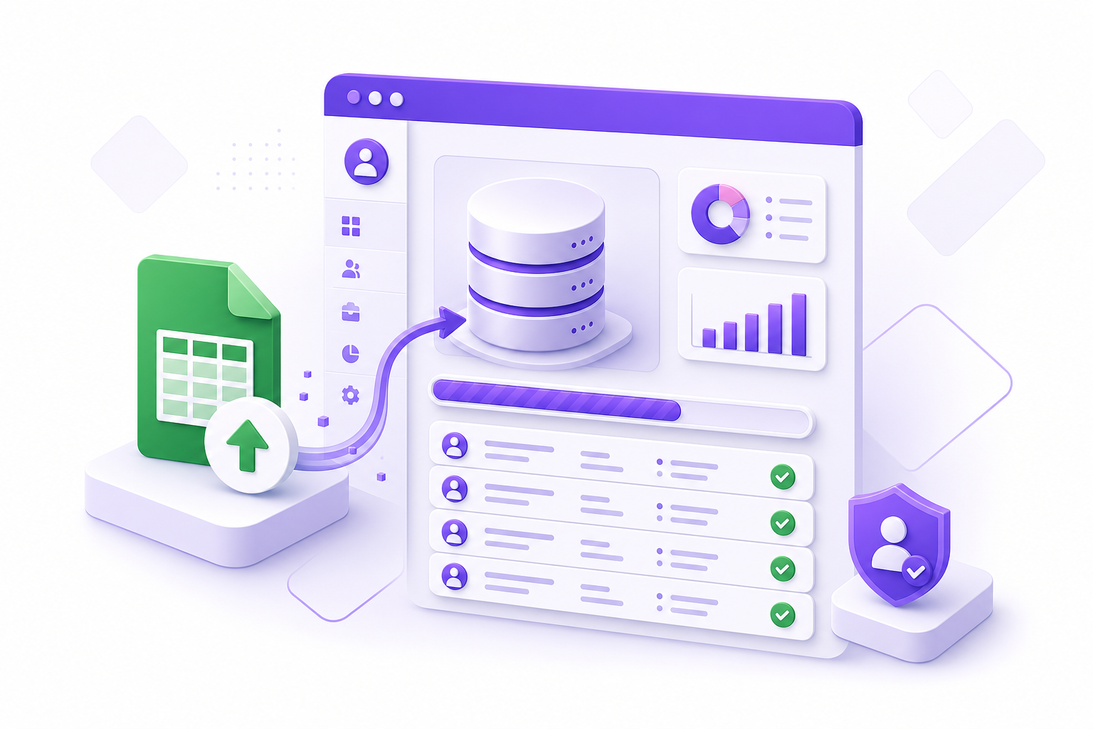 Excel ile Toplu Yükleme Esnekliği